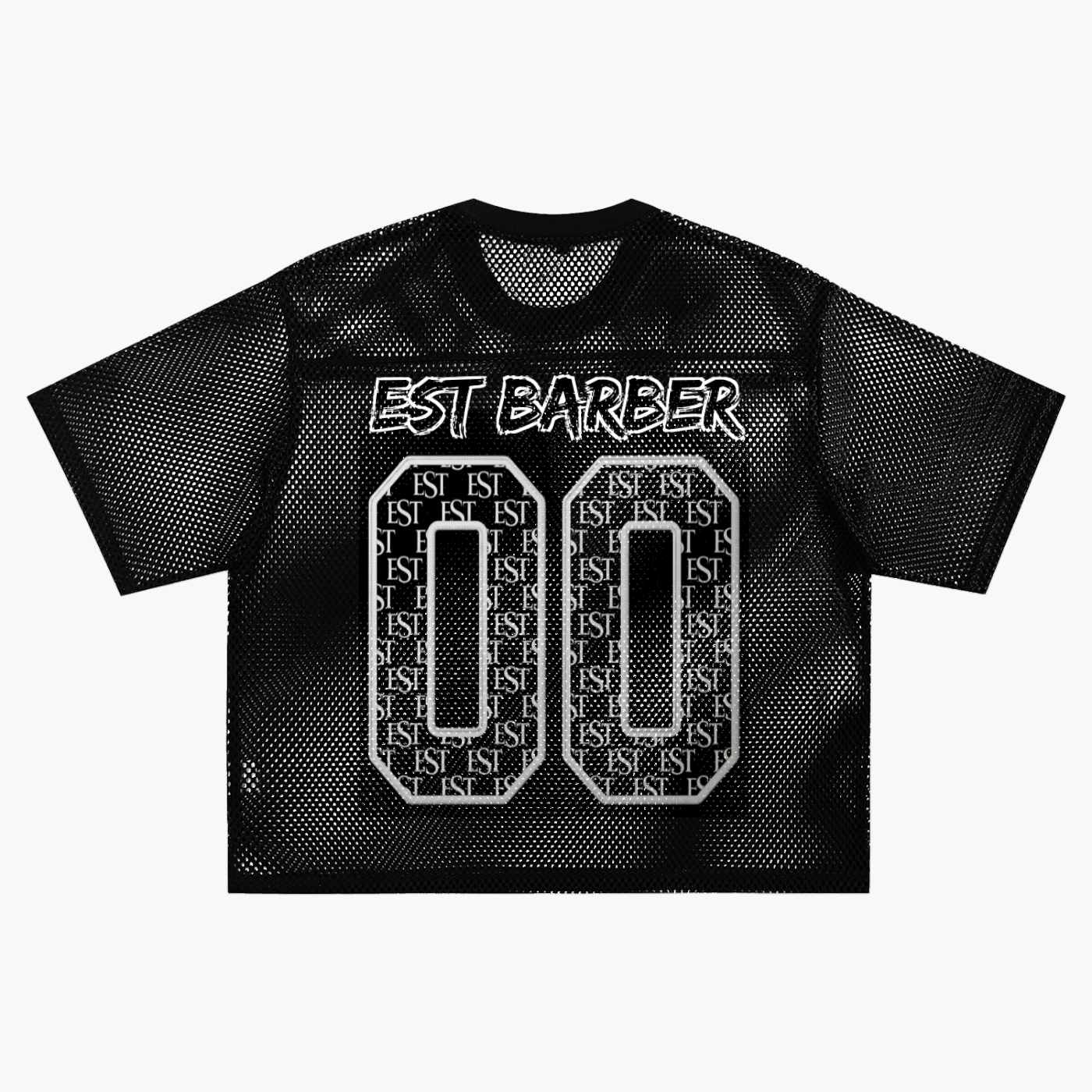 See-through Boxy Net T-Shirt