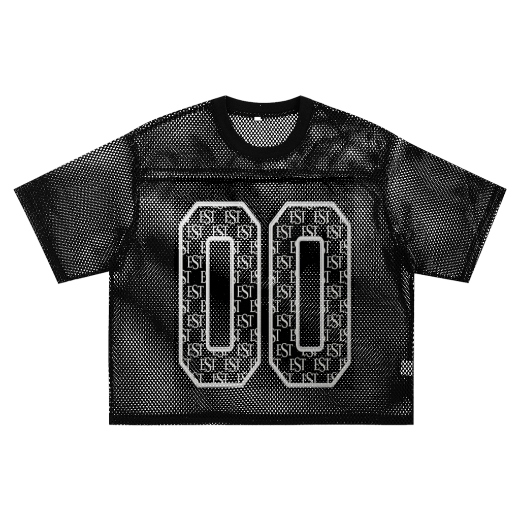 See-through Boxy Net T-Shirt