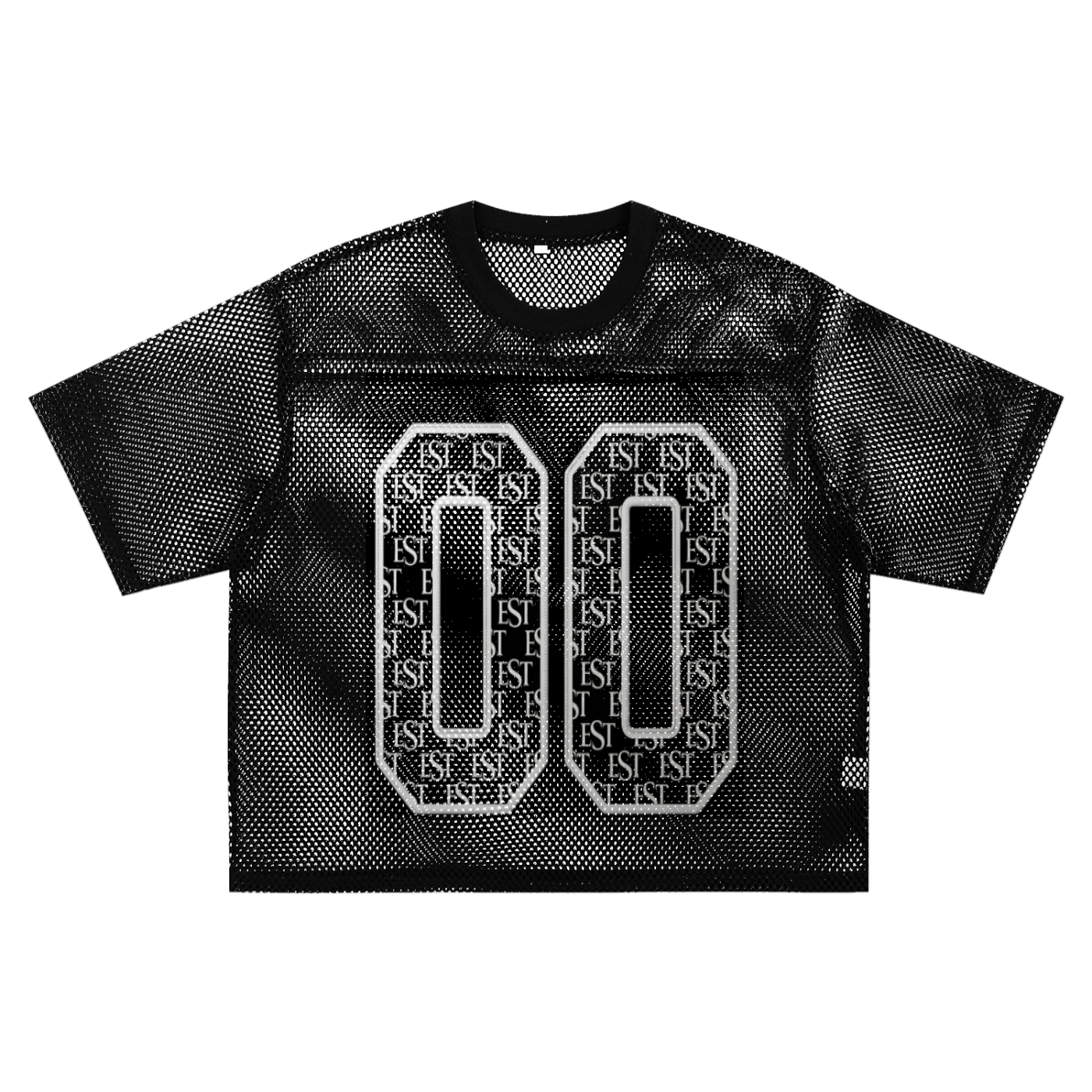 See-through Boxy Net T-Shirt